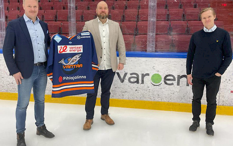 Kiekko-Vantaa Hockey Oy ja Varoen aloittavat yhteistyön