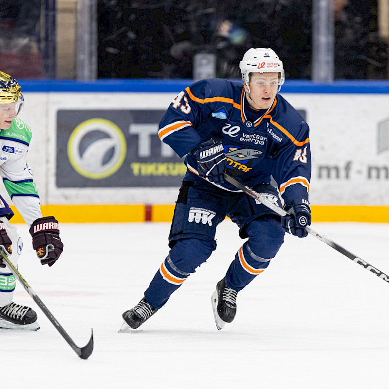 Kiekko-Vantaalle karmea 0–6 tappio