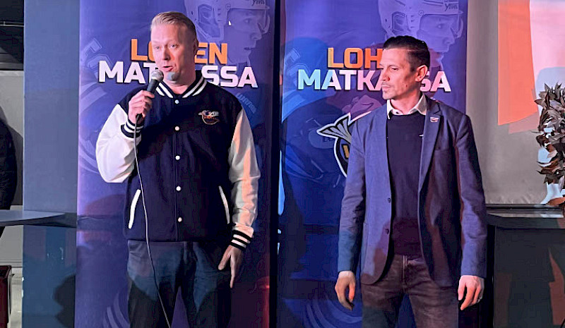 Kiekko-Vantaan puheenjohtaja Anssi Aura: "Se on tosi iso työ ja jälki, minkä te jätitte"