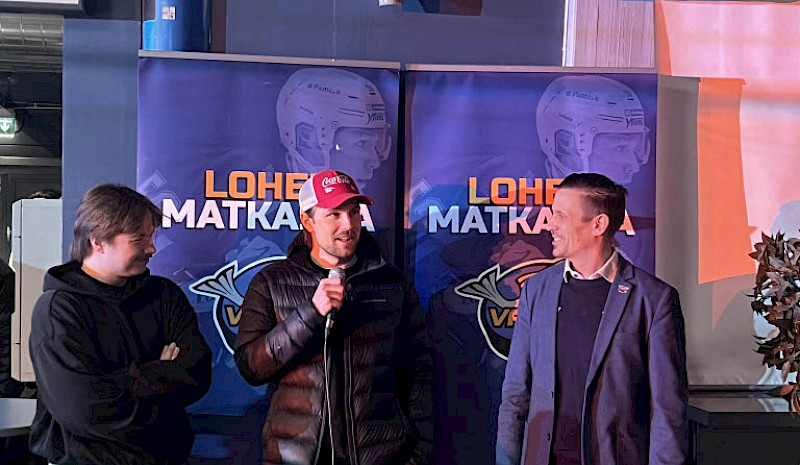 Kiekko-Vantaan puheenjohtaja Anssi Aura: "Se on tosi iso työ ja jälki, minkä te jätitte"